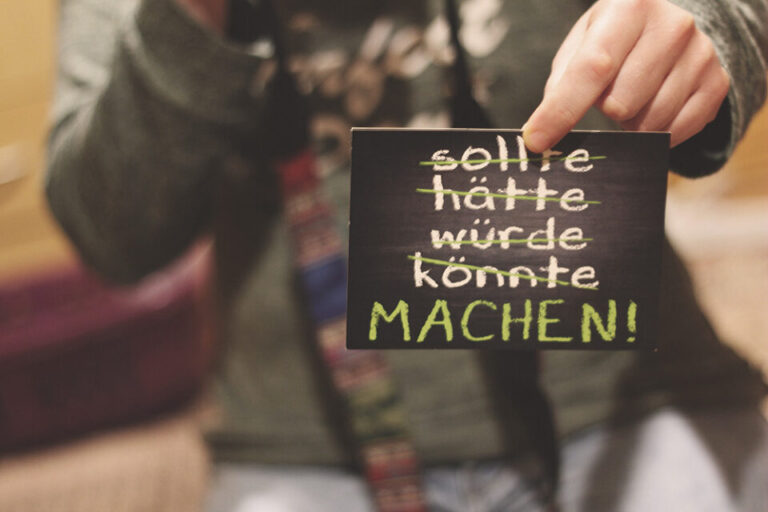 Ein Marathon, den ich laufe